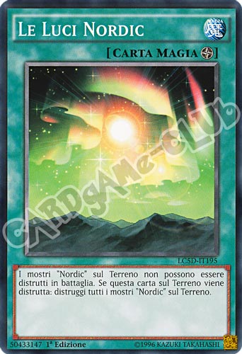 LC5D-IT195 Le Luci Nordic comune 1a Edizione (IT) -GOOD-