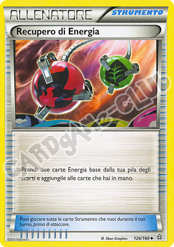 126 / 164 Recupero di Energia non comune normale (IT) -NEAR MINT-