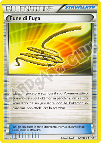 127 / 164 Fune di Fuga non comune normale (IT) -NEAR MINT-