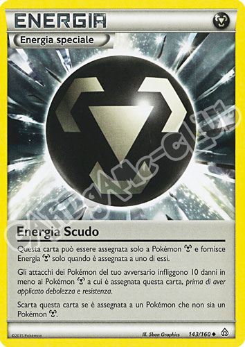 143 / 164 Energia Scudo non comune normale (IT) -NEAR MINT-
