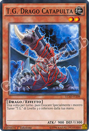 LC5D-IT208 T.G. Drago Catapulta comune 1a Edizione (IT) -NEAR MINT-