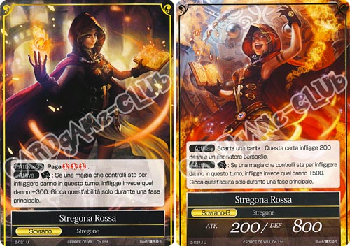 WOW2-IT021 Stregona Rossa / Stregona Rossa non comune normale (IT) -NEAR MINT-