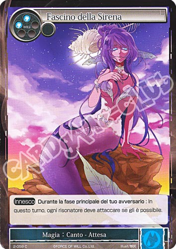 WOW2-IT059 Fascino della Sirena comune normale (IT) -NEAR MINT-