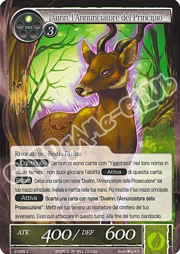 WOW2-IT068 Dainn, l'Annunciatore del Principio comune normale (IT) -NEAR MINT-