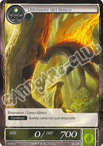 WOW2-IT086 Difensore del Bosco comune normale (IT) -NEAR MINT-