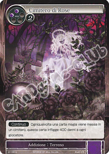 WOW2-IT136 Cimitero di Rose non comune normale (IT) -NEAR MINT-