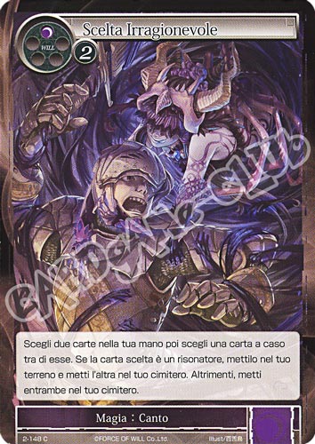 WOW2-IT148 Scelta Irragionevole comune normale (IT) -NEAR MINT-