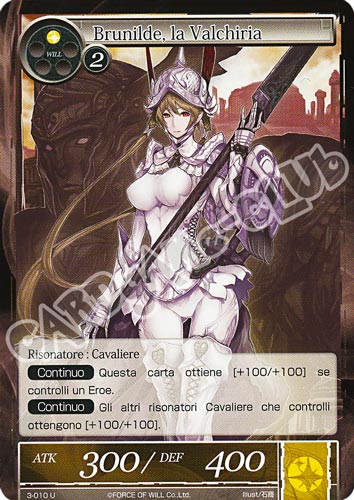 WOW3-IT010 Brunilde, la Valchiria non comune normale (IT) -NEAR MINT-