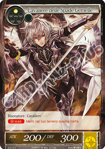 WOW3-IT013 Cavaliere delle Spade Gemelle comune normale (IT) -NEAR MINT-