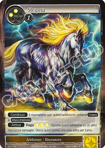 WOW3-IT017 Sleipnir comune normale (IT) -NEAR MINT-