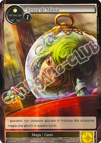 WOW3-IT020 Testa di Mimir non comune normale (IT) -NEAR MINT-