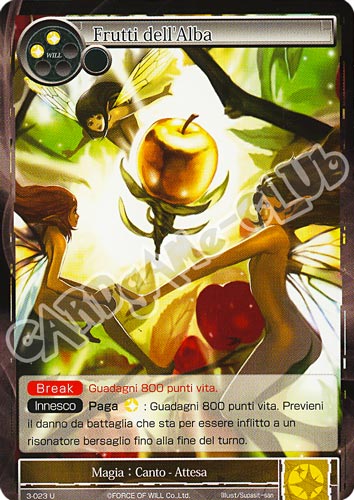 WOW3-IT023 Frutti dell'Alba non comune normale (IT) -NEAR MINT-