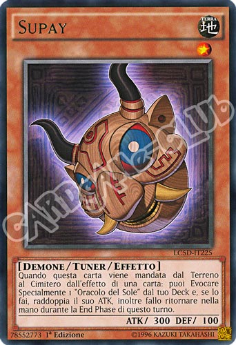 LC5D-IT225 Supay rara 1a Edizione (IT) -NEAR MINT-
