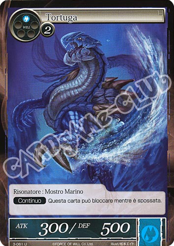 WOW3-IT061 Tortuga non comune normale (IT) -NEAR MINT-