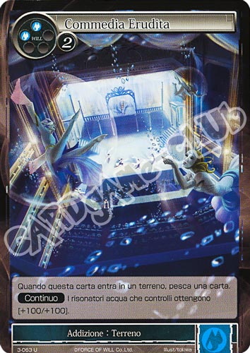 WOW3-IT063 Commedia Erudita non comune normale (IT) -NEAR MINT-