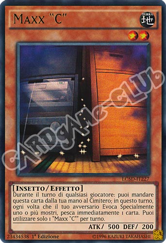 LC5D-IT227 Maxx "C" ultra rara 1a Edizione (IT) -NEAR MINT-