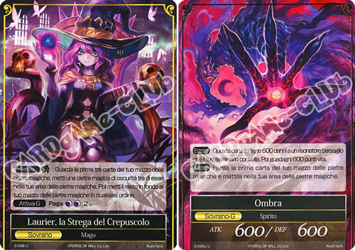 WOW3-IT098 Laurier, la Strega del Crepuscolo/Ombra non comune normale (IT) -NEAR MINT-