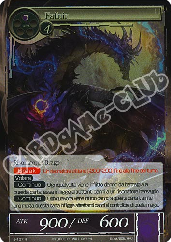 WOW3-IT107 Fafnir rara foil (IT) -NEAR MINT-