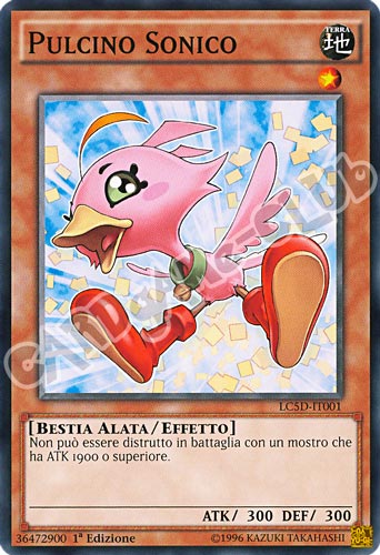 LC5D-IT001 Pulcino Sonico comune 1a Edizione (IT) -NEAR MINT-
