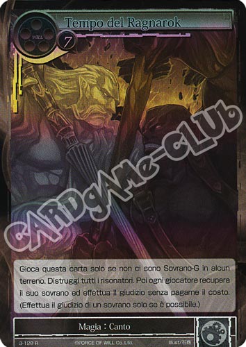 WOW3-IT128 Tempo di Ragnarok rara foil (IT) -NEAR MINT-