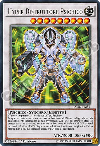 LC5D-IT235 Hyper Distruttore Psichico rara 1a Edizione (IT) -NEAR MINT-
