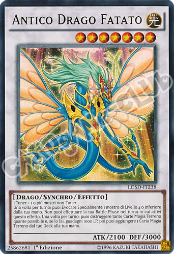 LC5D-IT238 Antico Drago Fatato ultra rara 1a Edizione (IT) -NEAR MINT-