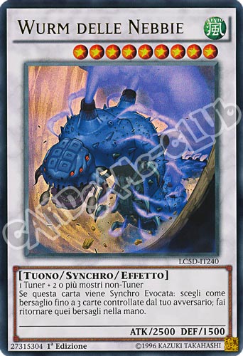 LC5D-IT240 Wurm delle Nebbie ultra rara 1a Edizione (IT) -NEAR MINT-