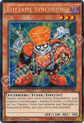 LC5D-IT002 Rottame Synchron rara segreta 1a Edizione (IT) -NEAR MINT-