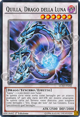 LC5D-IT242 Quilla, Drago della Luna comune 1a Edizione (IT) -NEAR MINT-