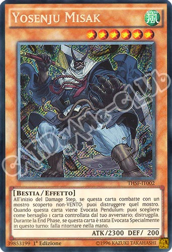 THSF-IT002 Yosenju Misak rara segreta 1a edizione (IT)  -GOOD-