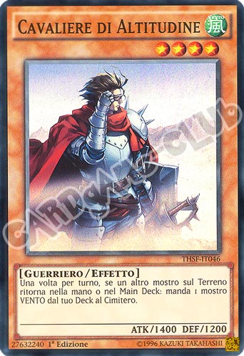 THSF-IT046 Cavaliere di Altitudine super rara 1a edizione (IT) -NEAR MINT-