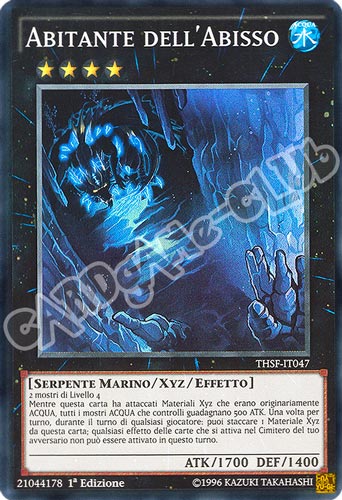 THSF-IT047 Abitante dell'Abisso super rara 1a edizione (IT)  -PLAYED-