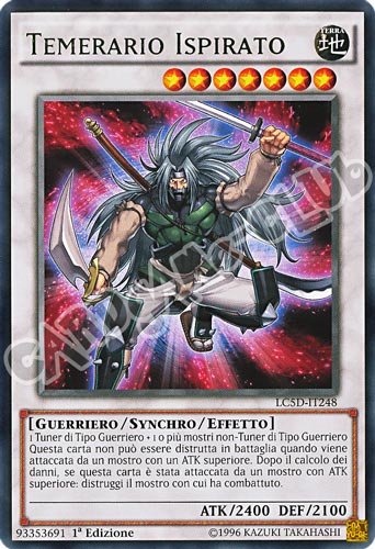 LC5D-IT248 Temerario Ispirato rara 1a Edizione (IT)  -GOOD-