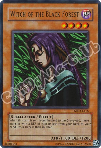 MRD-E116 Witch of the Black Forest rara Unlimited (EN) -GOOD-