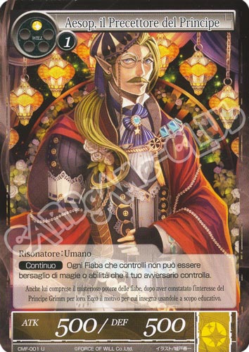 CMF1-IT001 Aesop, il Precettore del Principe non comune normale (IT) -NEAR MINT-