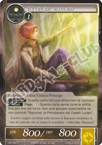 CMF1-IT002 Il Principe Accecato comune normale (IT) -NEAR MINT-