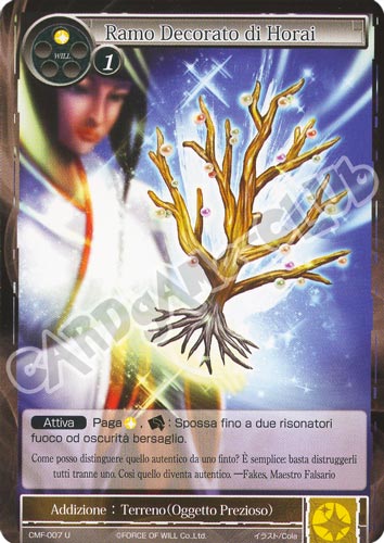 CMF1-IT007 Ramo Decorato di Horai non comune normale (IT) -NEAR MINT-