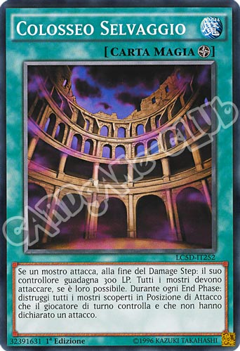 LC5D-IT252 Colosseo Selvaggio comune 1a Edizione (IT) -NEAR MINT-