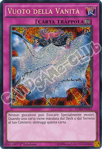 LC5D-IT253 Vuoto della Vanita' rara segreta 1a Edizione (IT) -NEAR MINT-