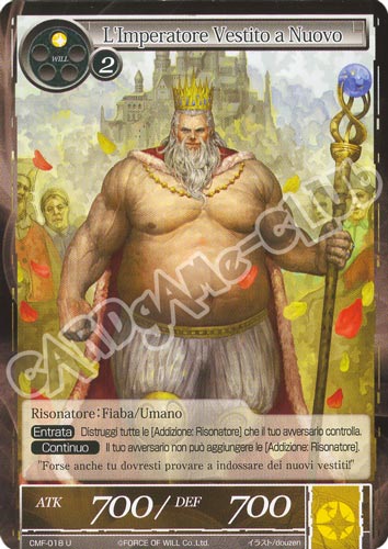 CMF1-IT018 L'Imperatore Vestito a Nuovo non comune normale (IT) -NEAR MINT-