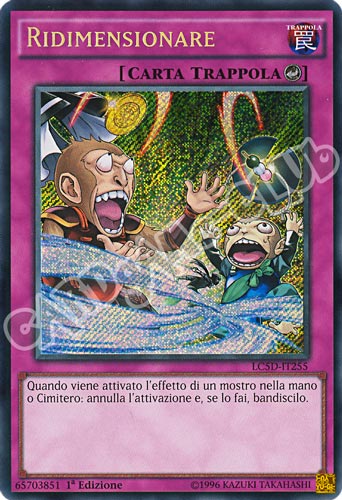 LC5D-IT255 Ridimensionare rara segreta 1a Edizione (IT) -NEAR MINT-