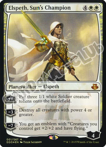01 / 67 Elspeth, Sun's Champion rara mitica foil (EN) -NEAR MINT-