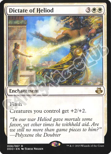 08 / 67 Dictate of Heliod rara (EN) -NEAR MINT-