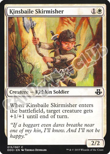 15 / 67 Kinsbaile Skirmisher comune (EN) -NEAR MINT-