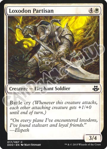17 / 67 Loxodon Partisan comune (EN) -NEAR MINT-