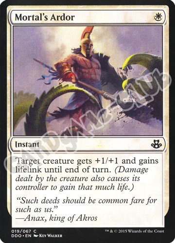 19 / 67 Mortal's Ardor comune (EN) -NEAR MINT-