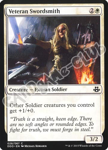 28 / 67 Veteran Swordsmith comune (EN) -NEAR MINT-