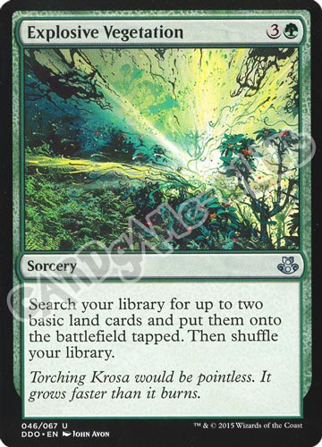 46 / 67 Explosive Vegetation non comune (EN) -NEAR MINT-