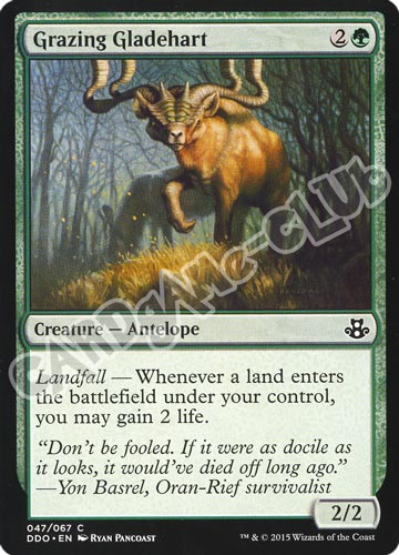 47 / 67 Grazing Gladehart comune (EN) -NEAR MINT-