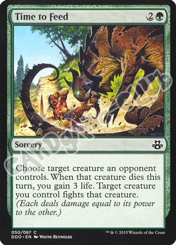 50 / 67 Time to Feed comune (EN) -NEAR MINT-